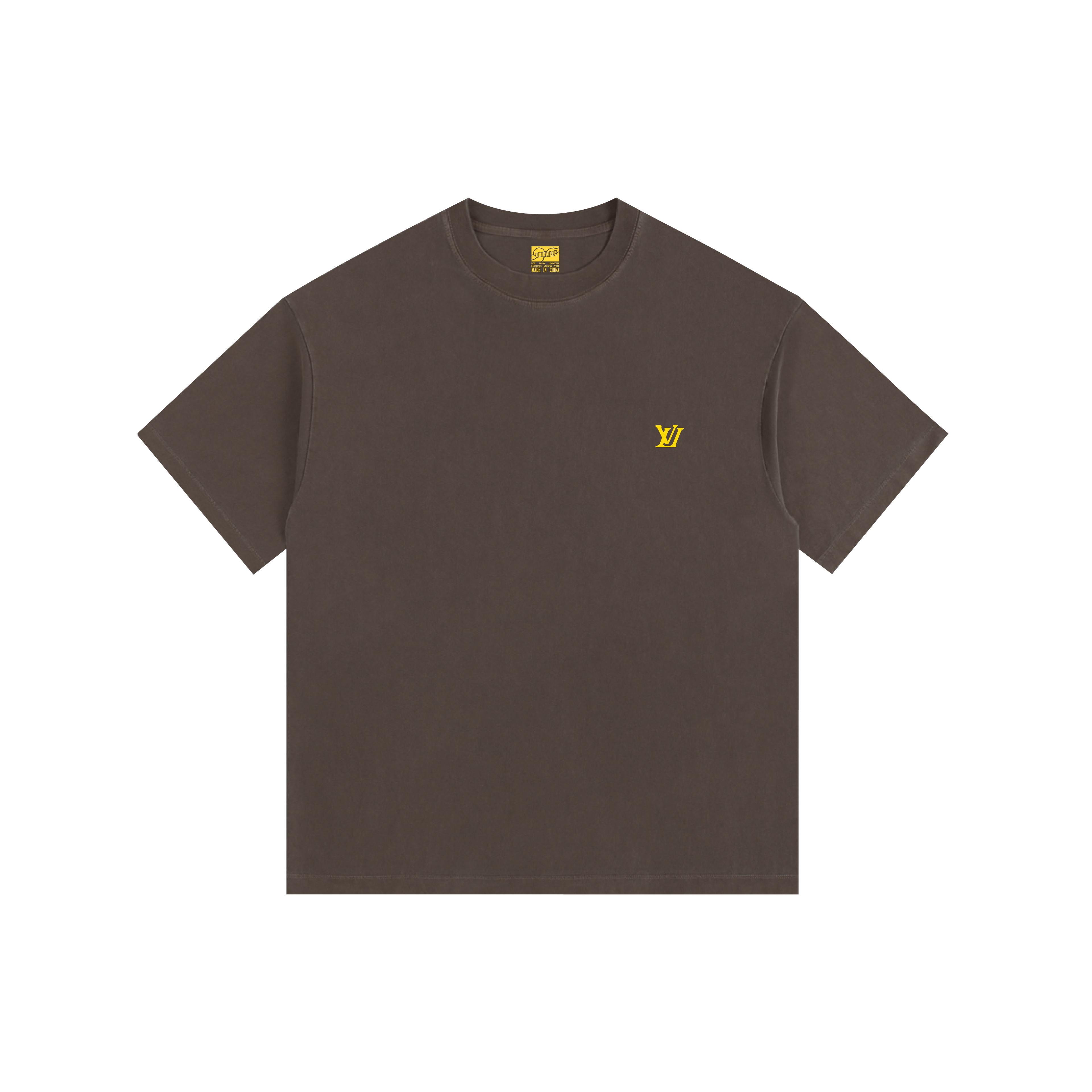Porte d'UV Brown Tee