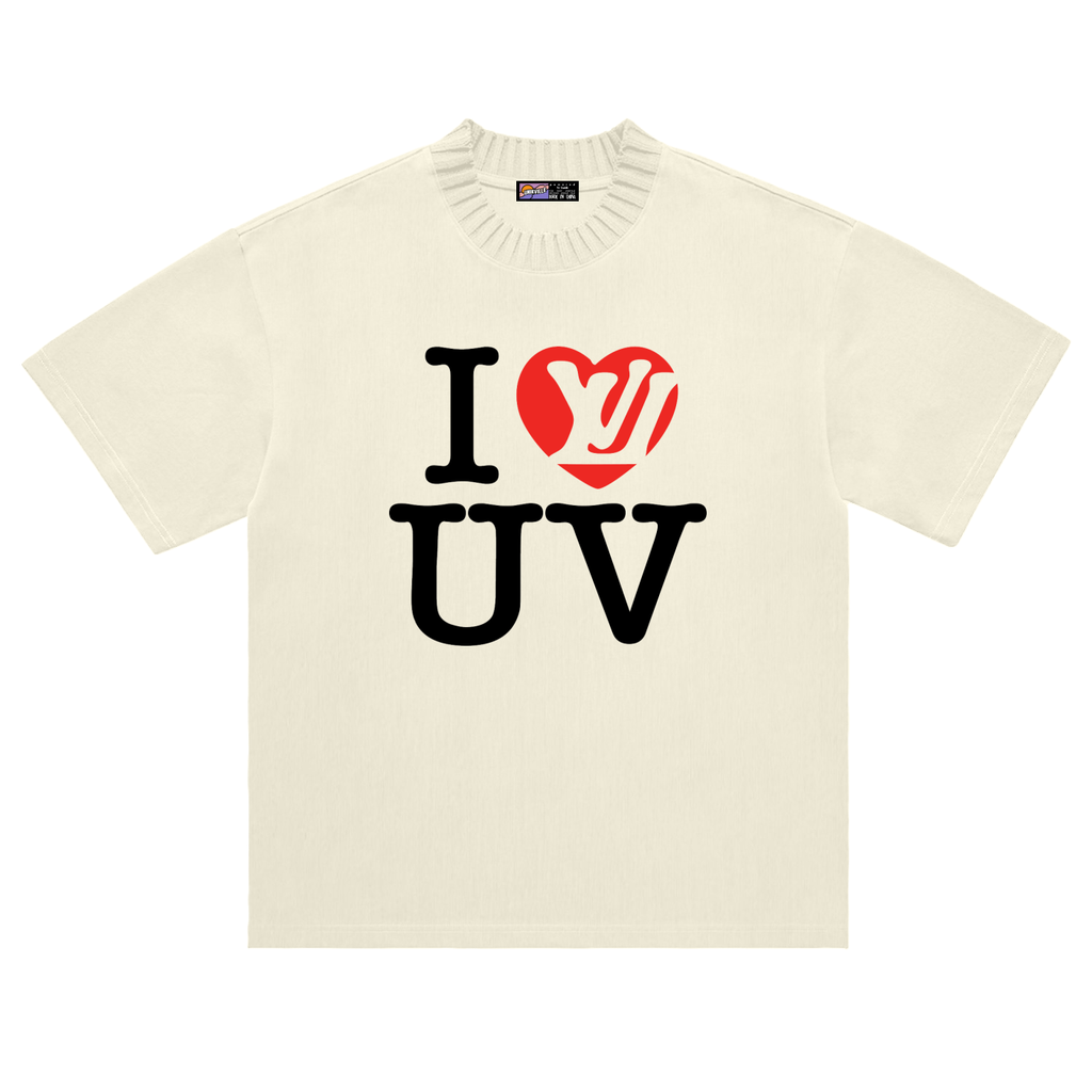 I Love UV Abricot Tee